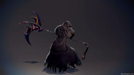 死神图片,不是动漫bleach,最好带镰刀