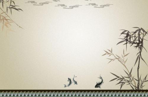 淡雅古风快乐新年手抄报 新年快乐手抄报