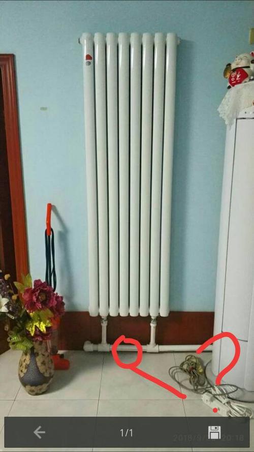 请问这样接暖气片正确吗