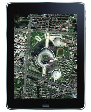 登"天地图"人如街上游 可浏览360度街景数据