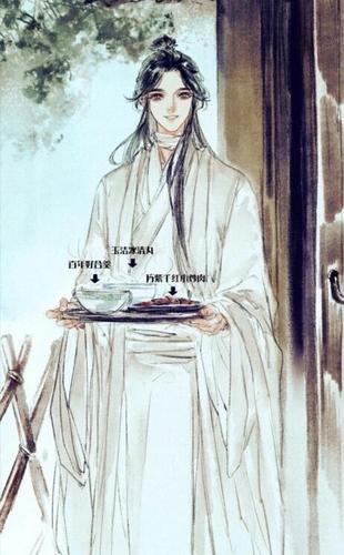 当然了,谢怜的菜像是玉洁冰清丸,万紫千红小炒肉,百年好合羹之类的,也