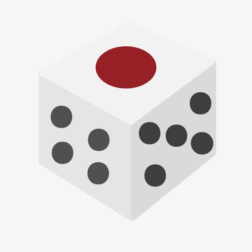 卡通骰子