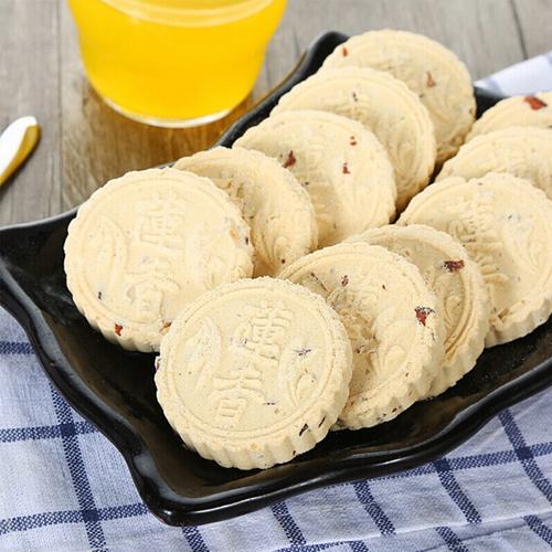 中华老字号莲香楼杏仁饼铁盒装400g老式糕点点心零食过年节送礼盒