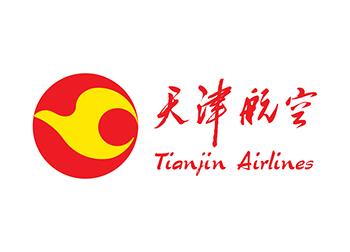 天津航空logo标志矢量图