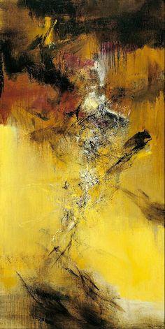 红衬衫°采集到赵无极