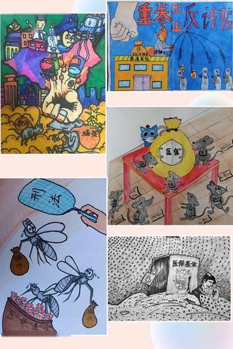 "反欺诈 树诚信"绘画大赛结果出炉啦!速来