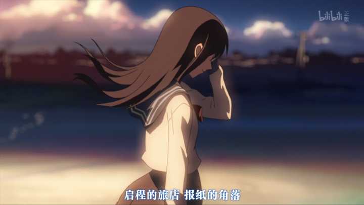 这里就是:明里其实还想给贵树写信,信的开头应该是想写"远野贵树君