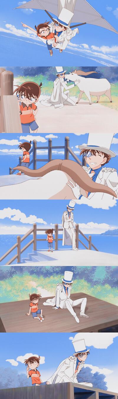 名侦探柯南基德柯南短漫