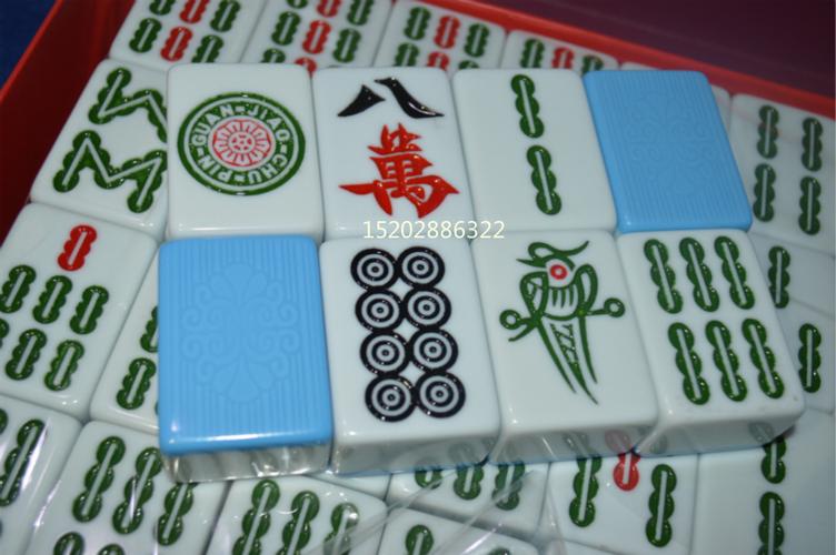 四川麻将特大 46 48 50 52 54号家用密胺大号竹丝麻将麻将牌桌布