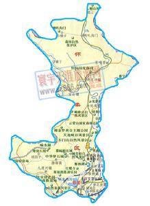 正在加载怀柔区 地图