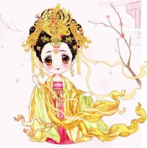 可爱皇后卡通头像