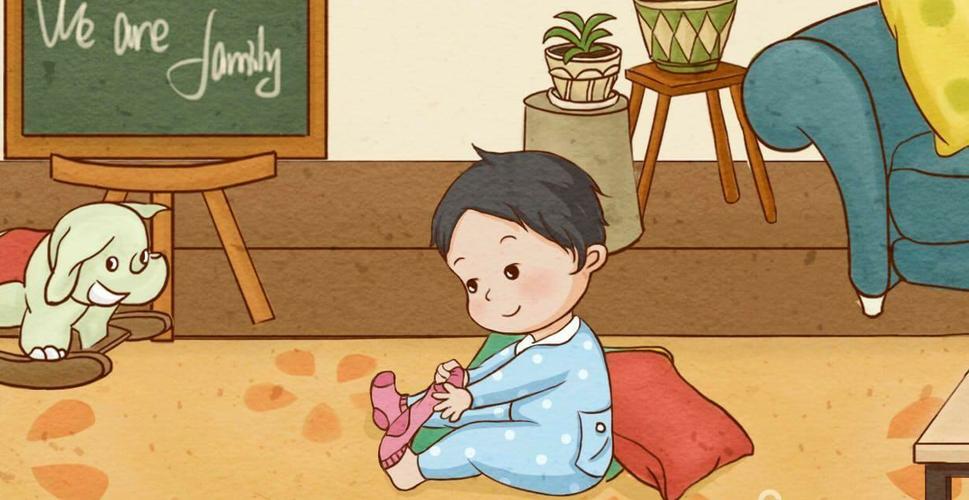 思博幼儿园★★社会活动《我会穿袜子》