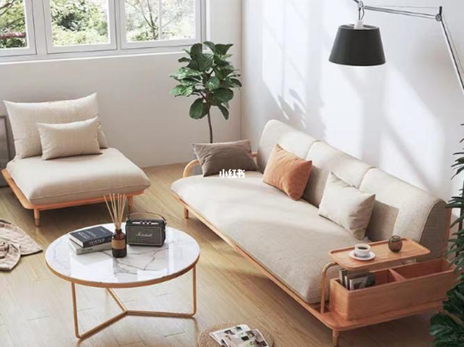 原木风日系沙发|软装必备_沙发_日系_家具_家居_设计感_实木_装修