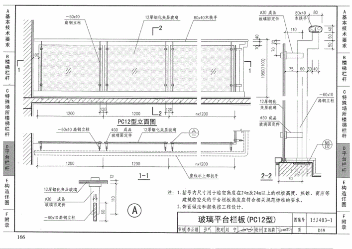 15j4031楼梯栏杆栏板一部分3pdf