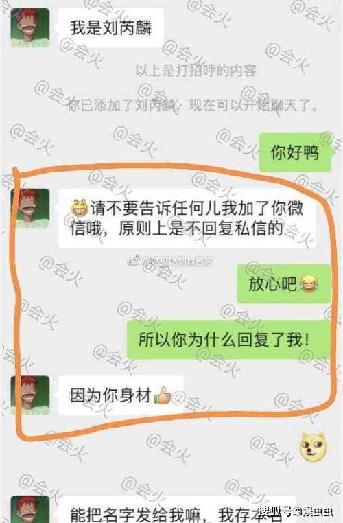 原创刘芮麟与粉丝聊天记录内容不雅尺度大私生活乱