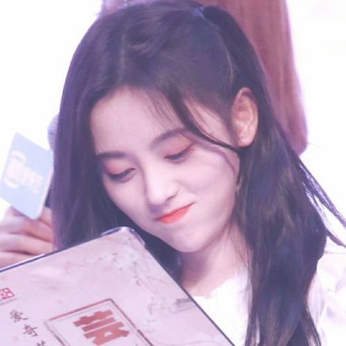 女星滤镜头像_鞠婧祎