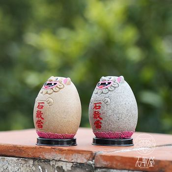 厂家直销 御守石敢当树脂小摆件卧室装饰摆件民间风俗石敢当摆件,泉州