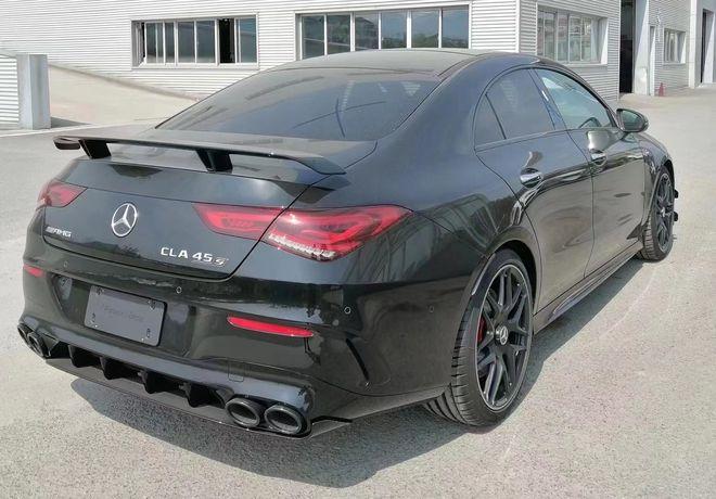 奔驰cla45s最低报价哑光灰配置价格图