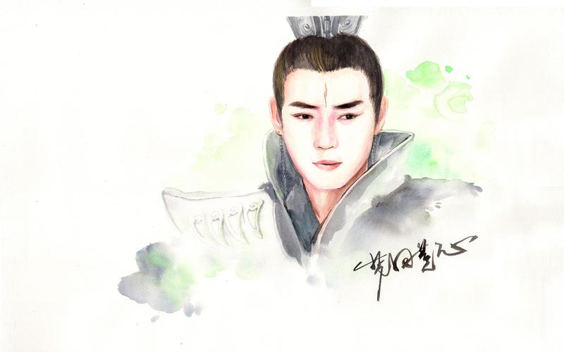 【焦恩俊】薄涂美妆博主大二哥 用或其他应用扫描二维码 点赞 手绘