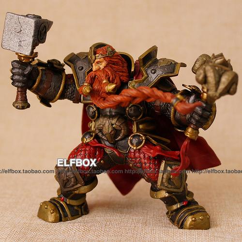 dc出品魔兽争霸魔兽世界人族 兽族 暗夜精灵静态盒装摆件