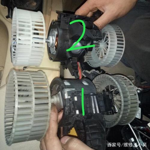 宝马车主有点苦恼,鼓风机时而工作时而不工作,出风量