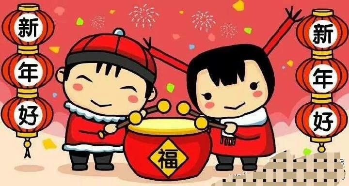 春节的图片儿童画3
