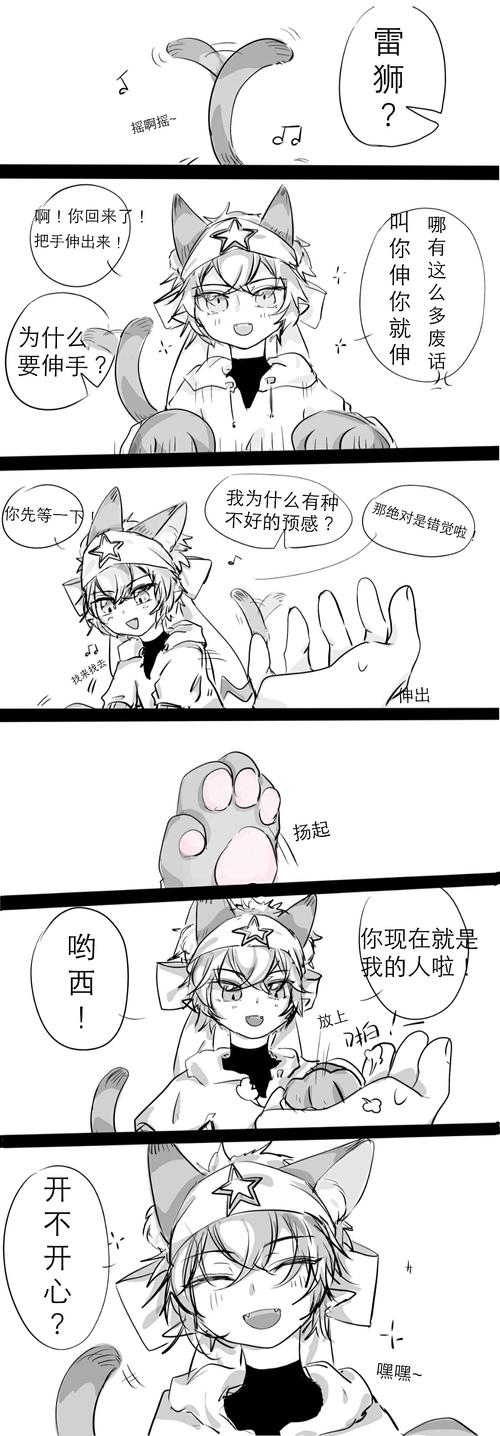 "从今天起你就是我雷狮的人啦!