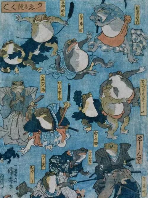 为画猫被重罚入狱这个猫奴画师用浮世绘画水浒英雄被誉为浮世绘鬼才