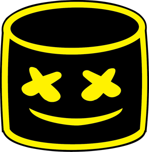 marshmello logo vector