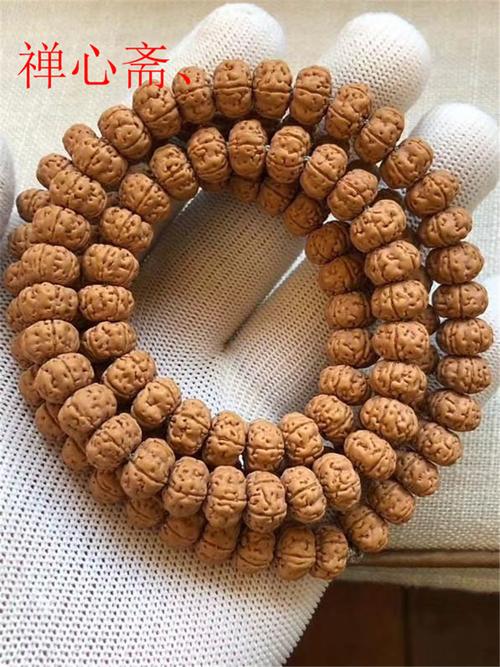 毕业级树王小金刚菩提子108颗手串矮桩双龙纹航母五六6瓣飞碟男士