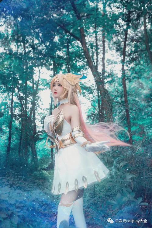 王者荣耀艾琳cos颜值与气质皆在的女武神美至心灵