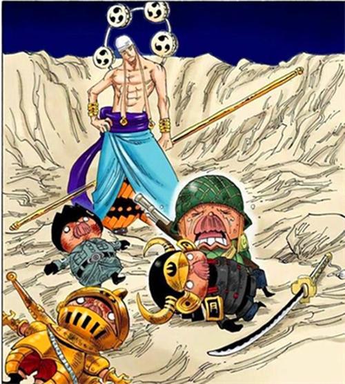 海贼王 消失多年的艾尼路在月球发生的小故事,竟成为别人救世主