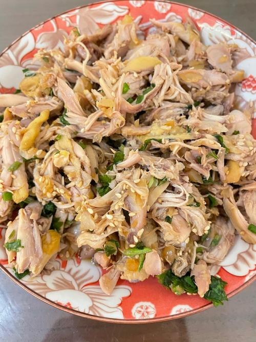 优酪拌饭做的家庭版的手撕鸡