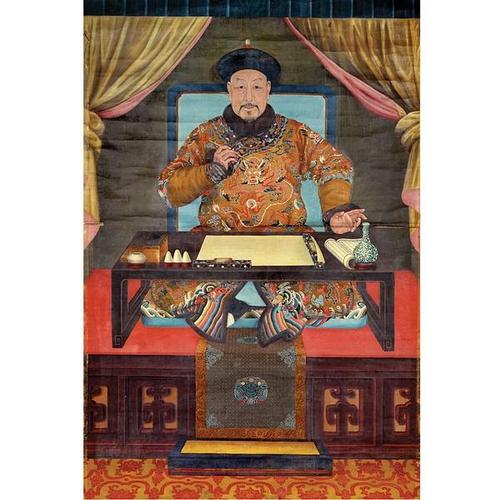 清郎世宁清帝王图