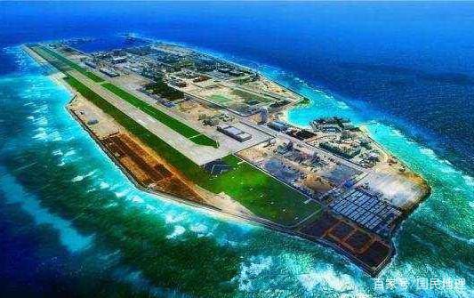 三,永暑礁 整座礁盘面积108平方公里.