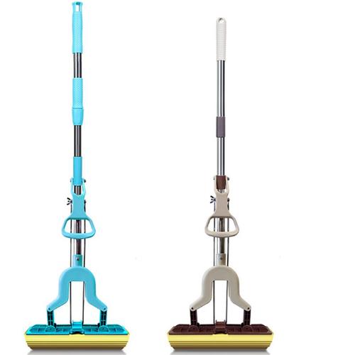 免手洗干湿两用海棉懒人拖把胶棉家用拖布对折式挤水拖地墩布【价格