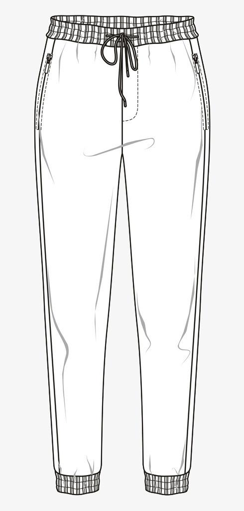 裤子简笔画手绘