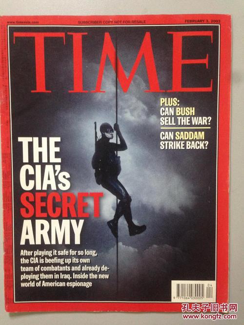 time magazine 时代周刊 2003年2月3日