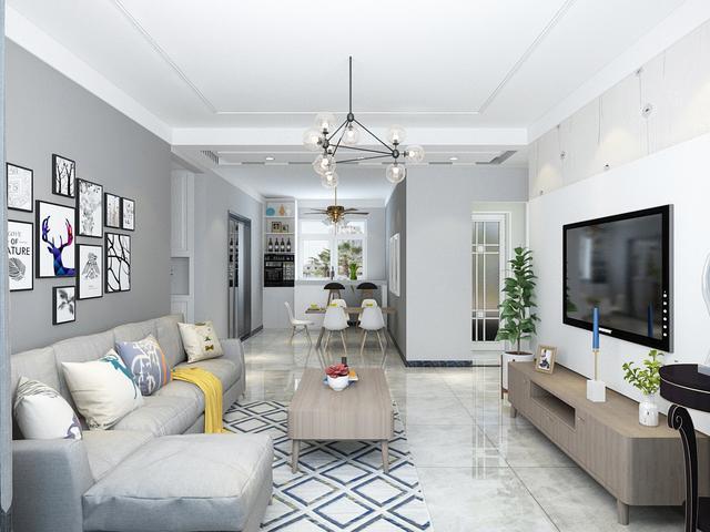 116平米,全包,现代风格的房子如何装修?-绿地新里香榭丽公馆装修