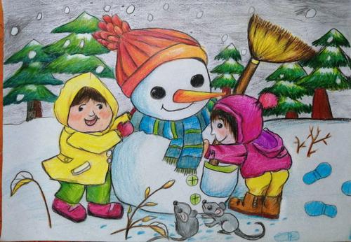 2019年12月21日《南色创意儿童画室》冬季考级儿童作品