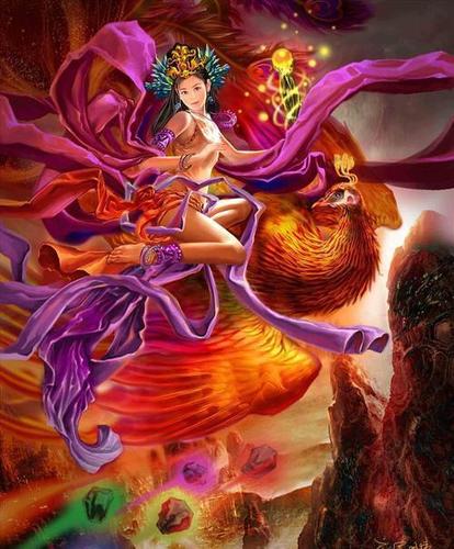 伏羲与女娲的手抄报 手抄报简单又好看