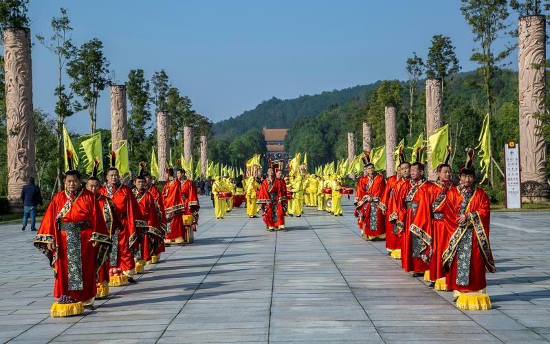 神州第一陵炎帝陵祭祀大典