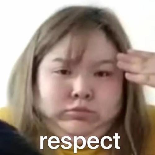表情包|respect!