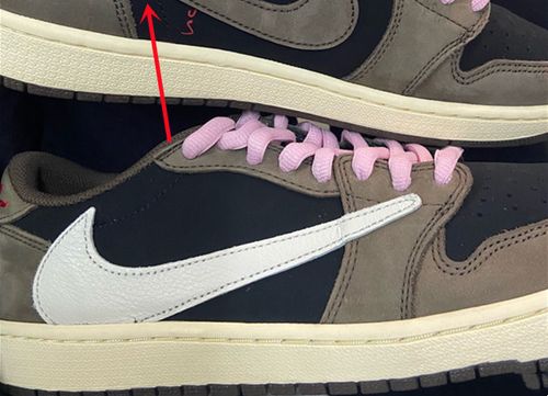 分析!aj1倒钩低帮真假对比,六个细节