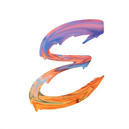 大写字母e艺术字体