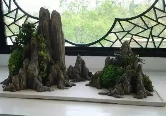山石盆景造型心得与方法