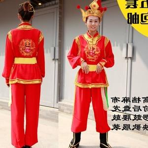 婚庆节庆威风锣鼓服装腰鼓秧歌舞蹈服广场舞演出服舞台装男女衣服