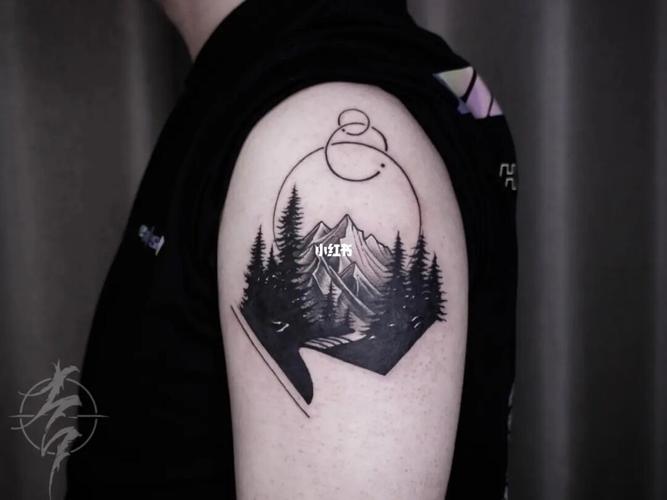 黑色纹身 | 小清新 | 遮盖 | 原创手稿_纹身_小清新_深圳自由行热门