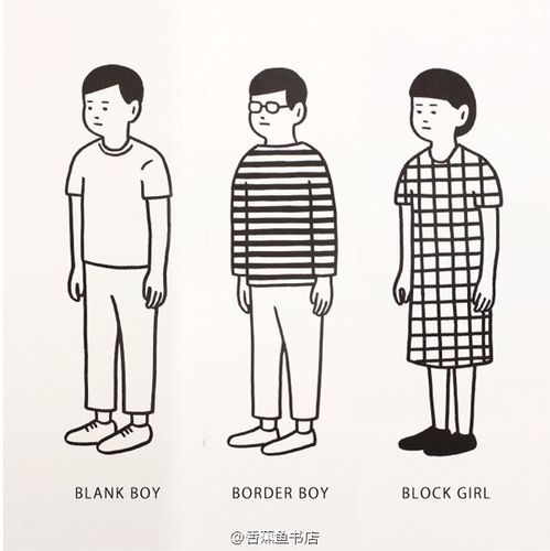 日本东京的人气插画师 noritake 用黑色线条勾勒的生活中有趣的人事物