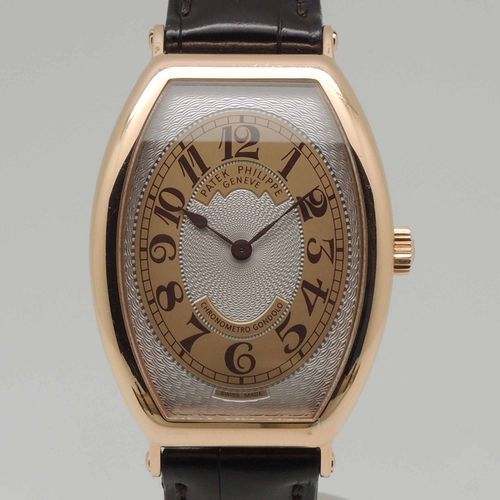 百达翡丽gondolo系列玫瑰金男表5098r-001